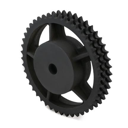 Koło łańcuchowe 08B-3 z=76 żeliwne z piastą 1/2″ x 5/16″