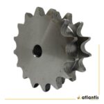Koło łańcuchowe 10B-1 z=21 dla dwóch      poj. łańcuchów B 5/8″ x 3/8″ rozstaw 34/15,8