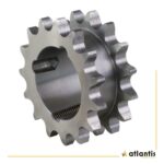 Koło łańcuchowe 16B-1 z=23 tandem pod Taper Lock 3525 1″ x 17,02mm