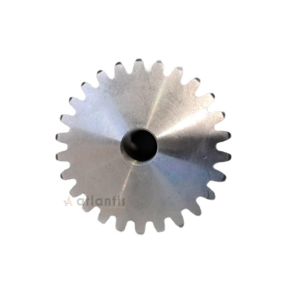 Koło zębate Moduł 1 z=16 piasta INOX  (1.4305)