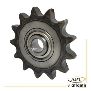 Koło łańcuchowe 08B-1 z=16 z łożyskiem  hartowane zęby 1/2″ x 5/16″ APT