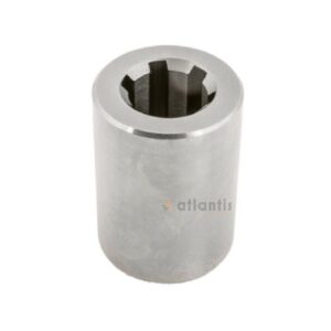 Tuleja wieloklinowa 6x26x32 D52 L60 stal C45