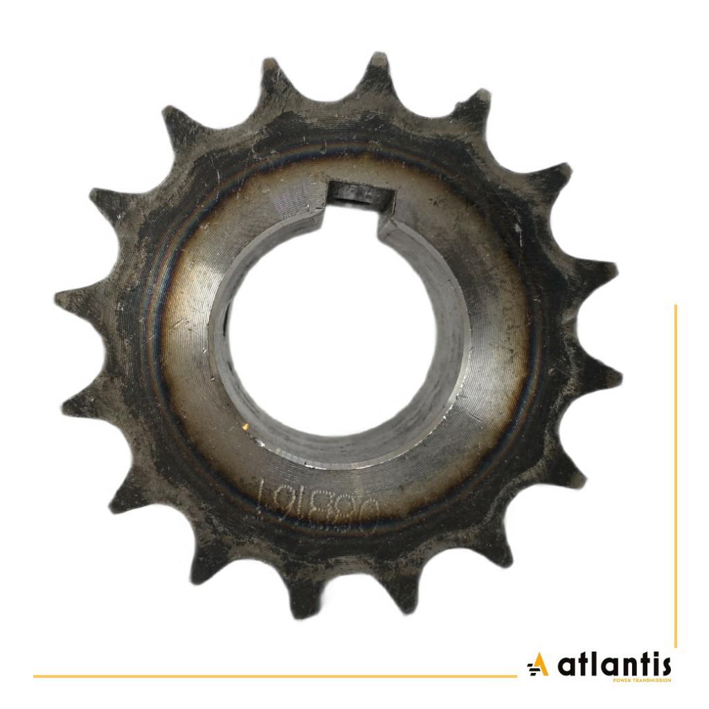 Koło łańcuchowe 12B-1 z=12 D30H7 + 8H9  + 2x M6 HRC 3/4″ x 7/16″