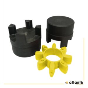 Sprzęgło GAS2-ST M1-M1 (38/38) stal  z żółtą wkładką 92 ShD