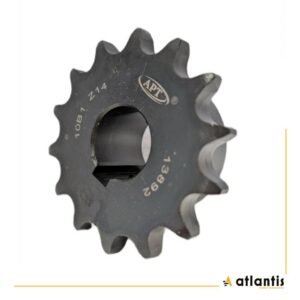 Koło łańcuchowe 10B-1 z=14 D25H7 + 8H9  + 2x M6 HRC 5/8″ x 3/8″ BLACK SERIES APT