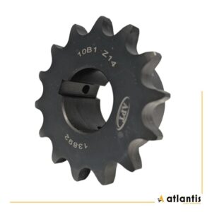 Koło łańcuchowe 10B-1 z=14 D30H7 + 8H9  + 2x M6 HRC 5/8″ x 3/8″ BLACK SERIES APT