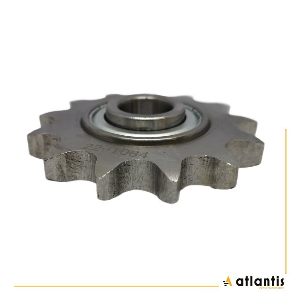 Koło łańcuchowe 10B-1 z=21 z łożyskiem  5/8″ x 3/8″ APT