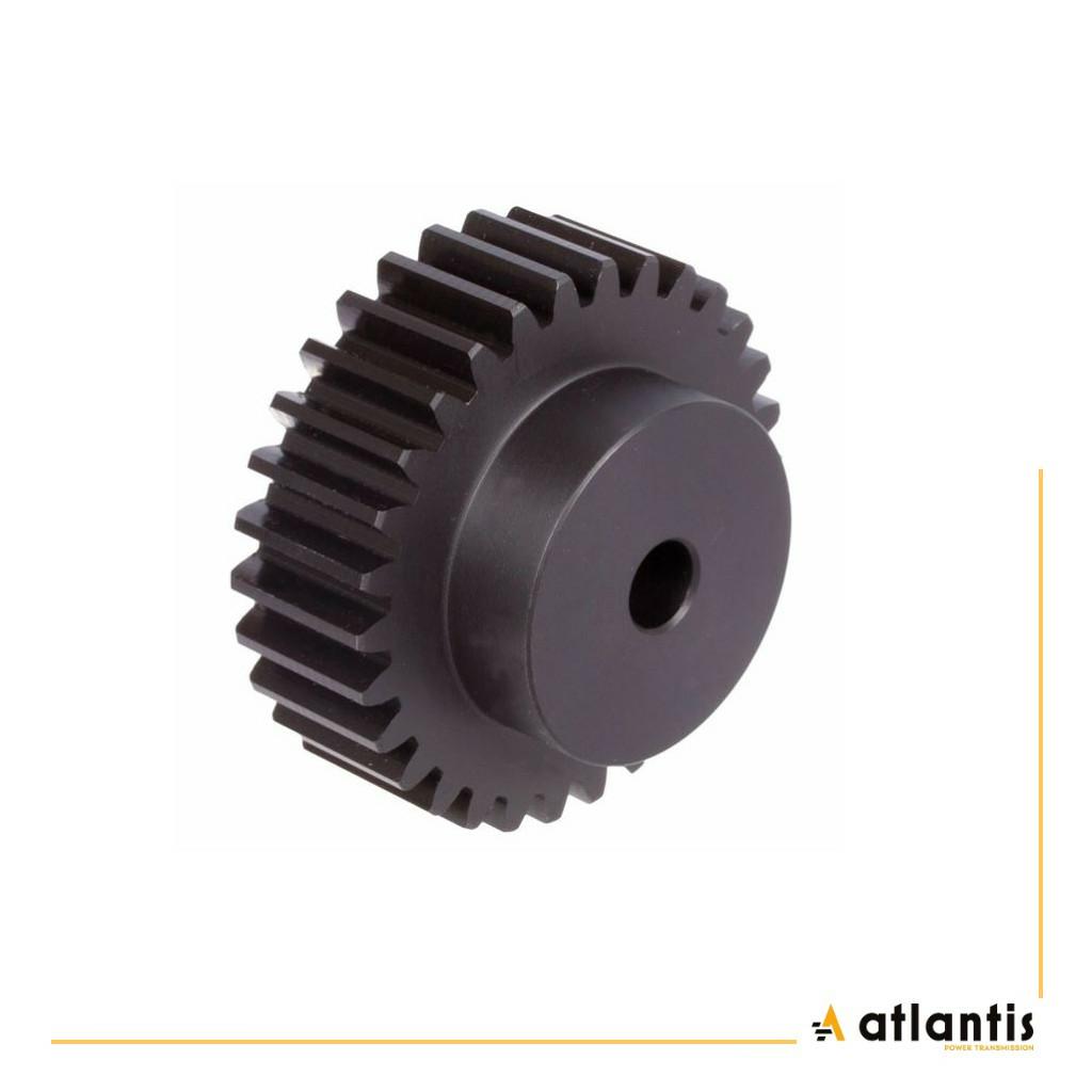 Koło zębate Moduł 1 z=30 piasta PA6 + FV