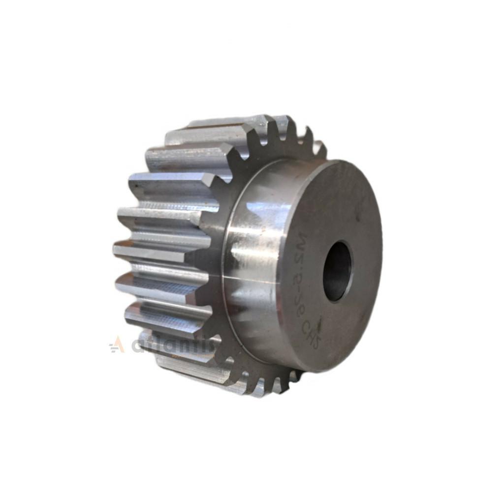 Koło zębate Moduł 3 z=24 piasta INOX  (1.4307)