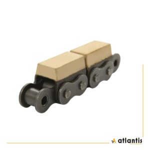 Łańcuch rolkowy 08B-1 G1 z gumową  nakładką APT