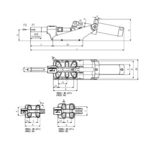 Docisk pneumatyczny 671-4-Q18