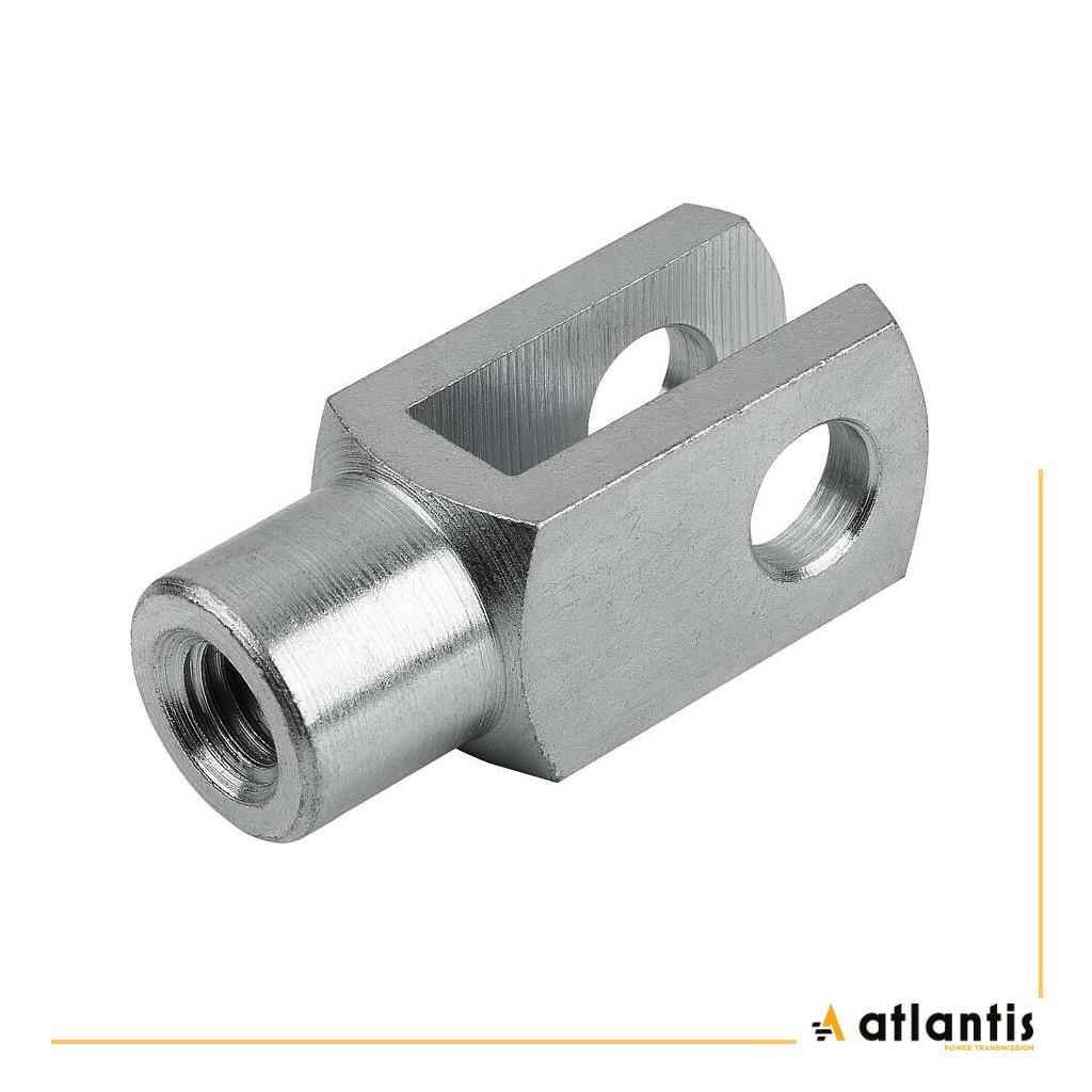 Głowica widełkowa G10x20 M10x1,5 prawa  gwint zwykły