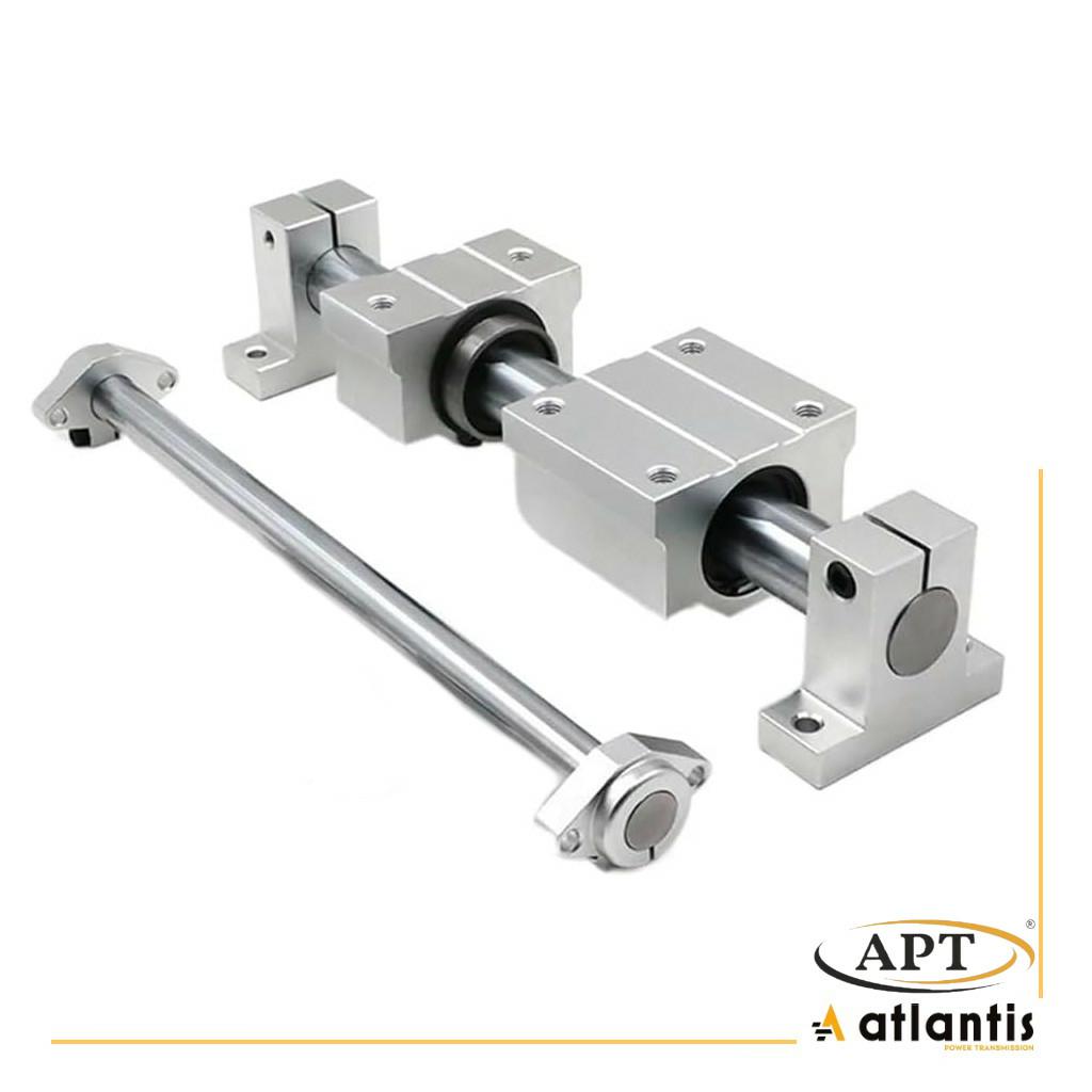 Wałek prowadzący APT 12 h6 stal L-1500  1.1213 60-64 HRC